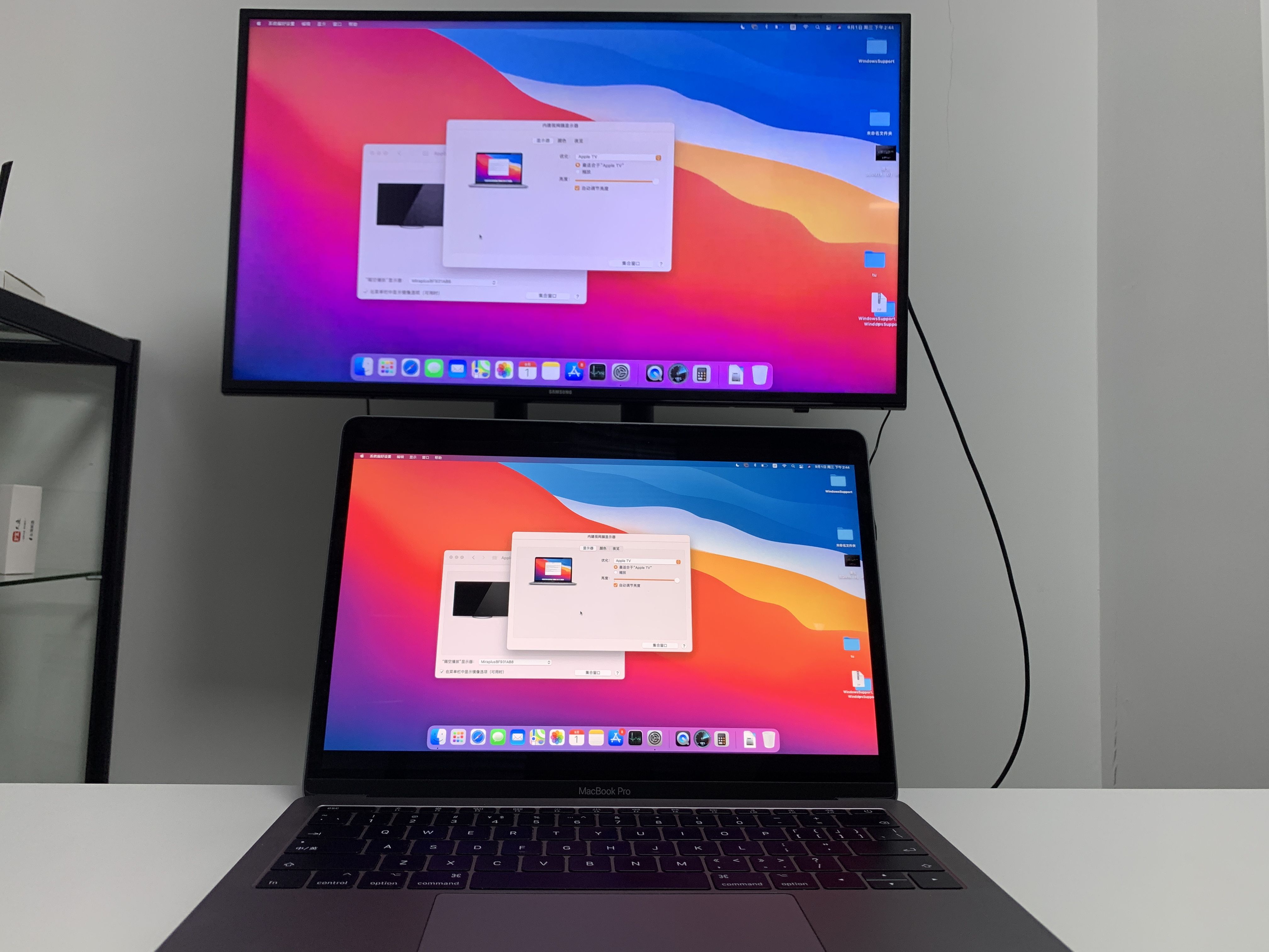 苹果电脑可以投屏到电视吗（MacBook投屏到电视显示器方法教程） 